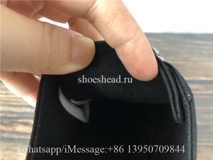 Prada Nylon Gabardine Platform Rubber Sneakers