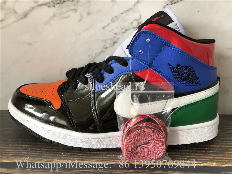 Air Jordan 1 Mid SE Multi Patent