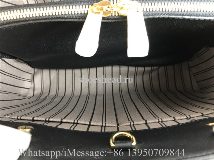 Original Quality Louis Vuitton Montaigne MM Monogram Empreinte Leather Bag M41048
