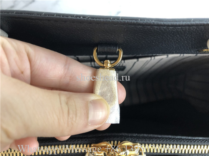 Original Quality Louis Vuitton Montaigne MM Monogram Empreinte Leather Bag M41048