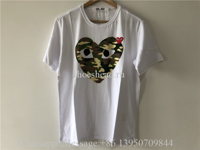 Comme Des Garcons Play Camo Shirt