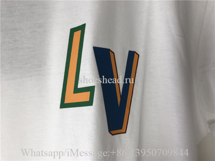 Louis Vuitton NBA White Shirt