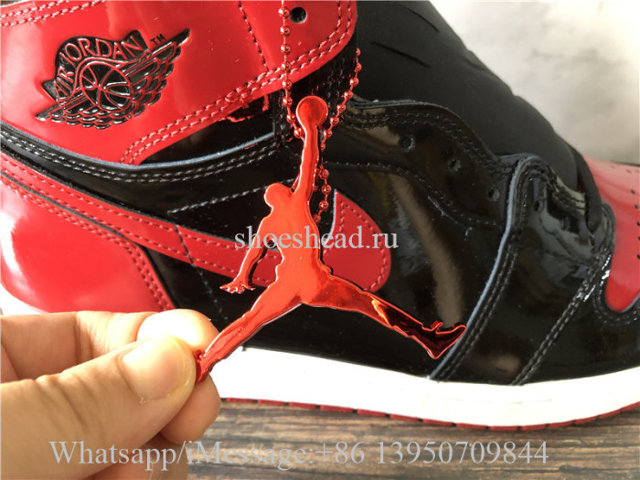 Super Quality Air Jordan 1 Retro High OG Bred Patent