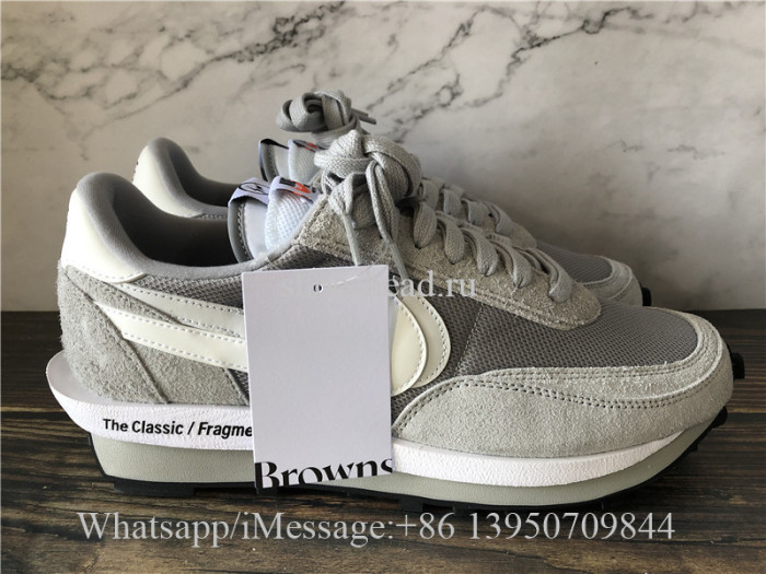 Fragment Design x Nike Sacai Ldwaffle Light Smoke Grey