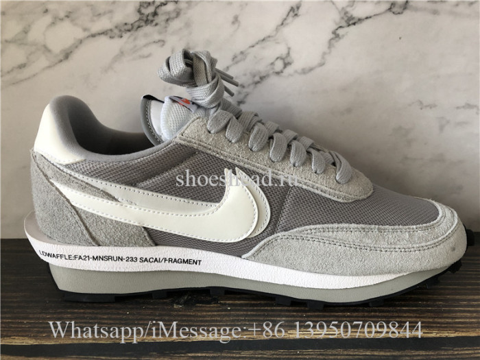 Fragment Design x Nike Sacai Ldwaffle Light Smoke Grey