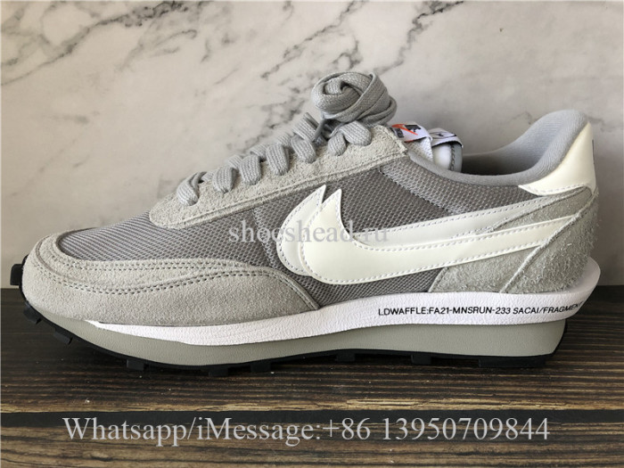 Fragment Design x Nike Sacai Ldwaffle Light Smoke Grey