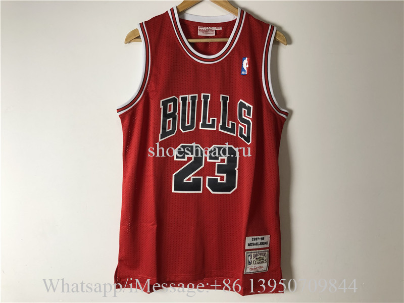 Jersey Chicago Bulls 1997-98 Michael Jordan