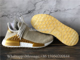 Pharrell Williams x Adidas NMD Hu Human Race Happy Gold