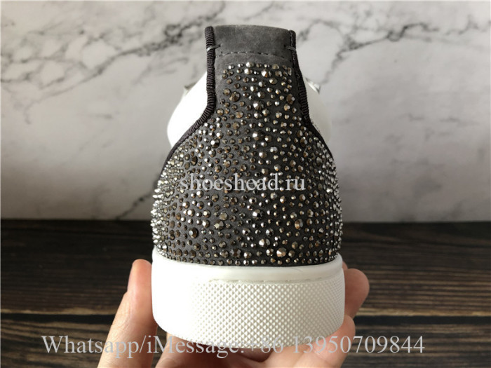 Christian Louboutin Spike Flat Low Top Sneaker