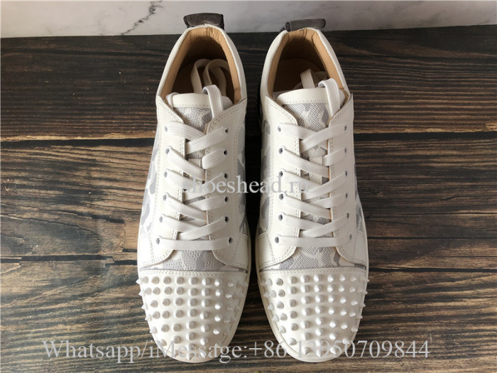 Christian Louboutin Spike Flat Low Top Sneaker
