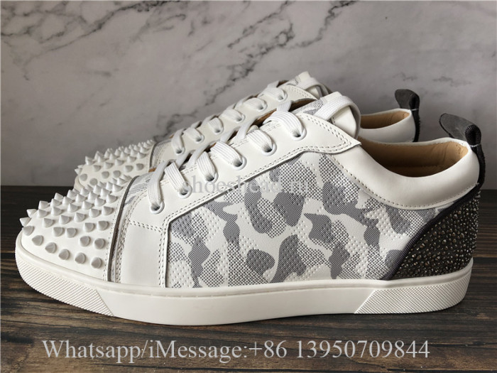Christian Louboutin Spike Flat Low Top Sneaker
