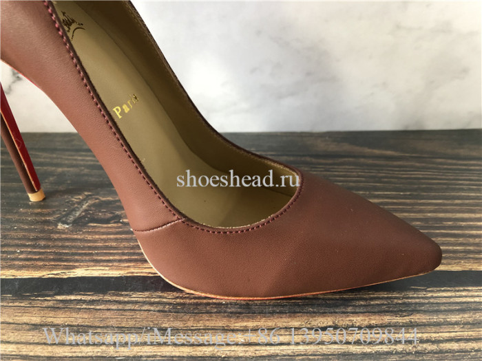 Christian Louboutin So Kate High Pumps Red Suede 120mm