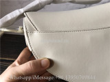 Original Dior Saddle White Calfskin Bag