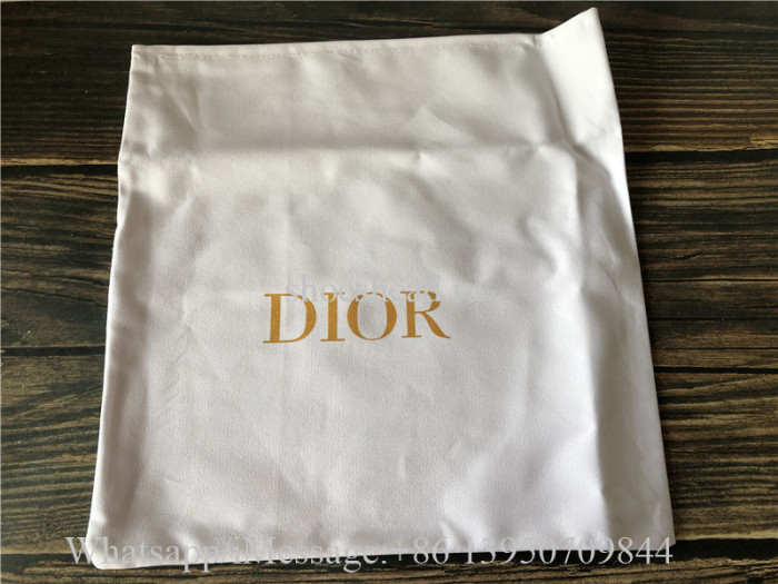 Original Dior Saddle White Calfskin Bag