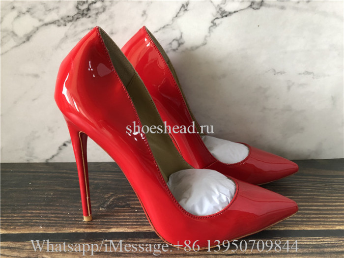 Christian Louboutin So Kate Red Leather High Pumps