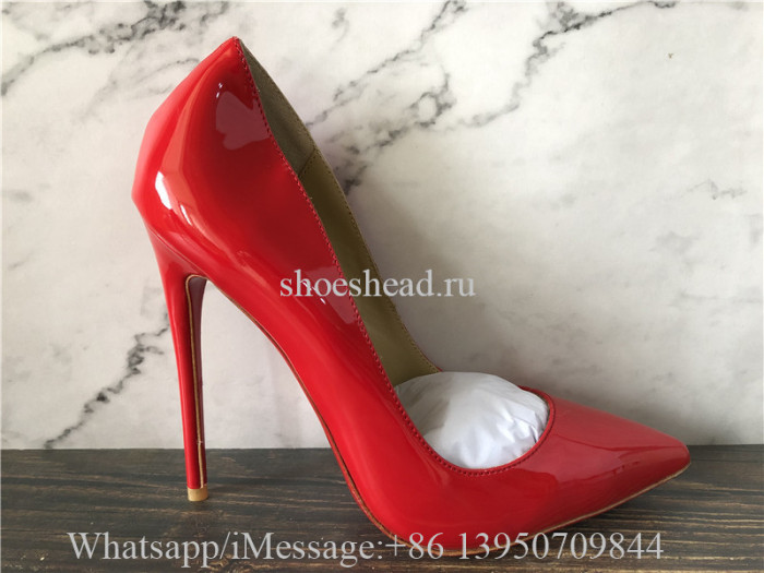 Christian Louboutin So Kate Red Leather High Pumps