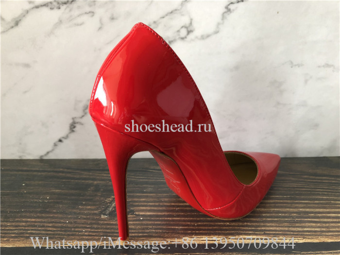 Christian Louboutin So Kate Red Leather High Pumps