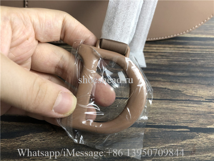 Original Dior Blush Ultramatte Calfskin Saddle Bag