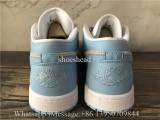 Air Jordan 1 Retro Low Grey University Blue