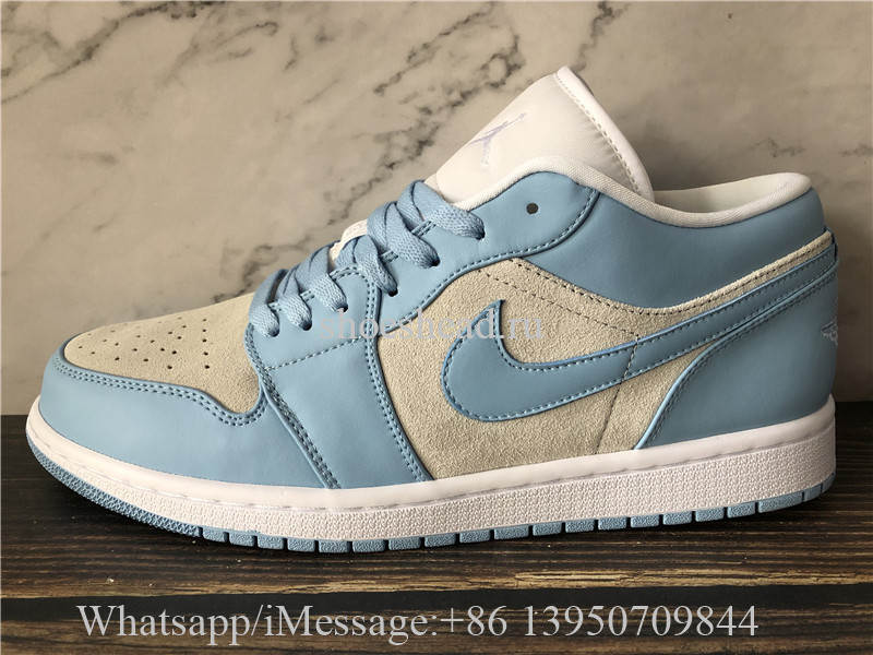 Air Jordan 1 Retro Low Grey University Blue