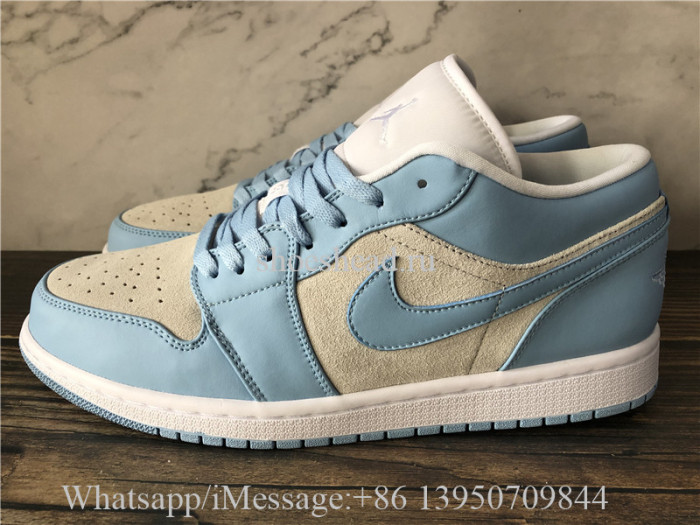 Air Jordan 1 Retro Low Grey University Blue