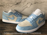 Air Jordan 1 Retro Low Grey University Blue