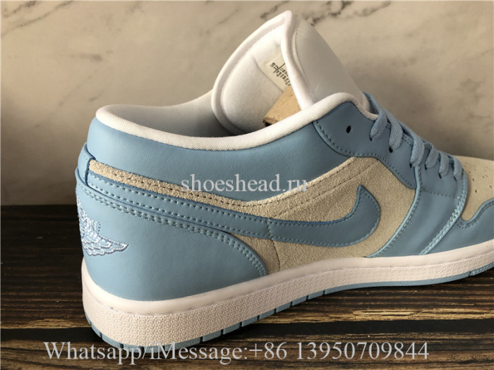 Air Jordan 1 Retro Low Grey University Blue