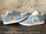 Air Jordan 1 Retro Low Grey University Blue