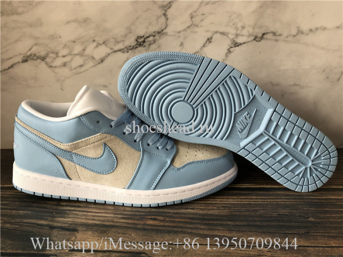 Air Jordan 1 Retro Low Grey University Blue