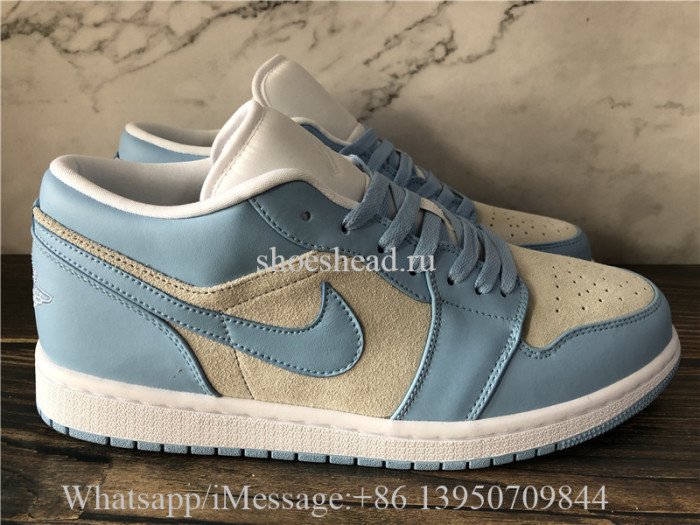 Air Jordan 1 Retro Low Grey University Blue