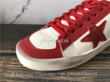 Golden Goose Deluxe Superstar Low Top Sneakers Red