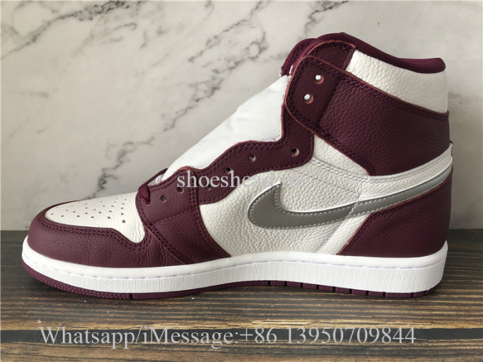 Air Jordan 1 High OG Bordeaux White