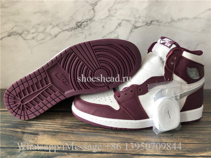 Air Jordan 1 High OG Bordeaux White