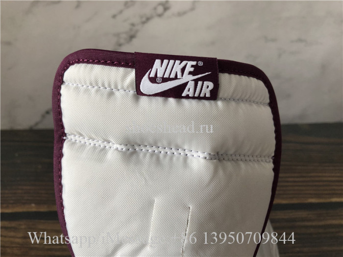 Air Jordan 1 High OG Bordeaux White