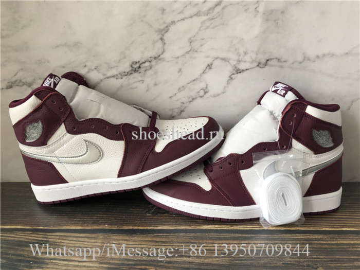 Air Jordan 1 High OG Bordeaux White