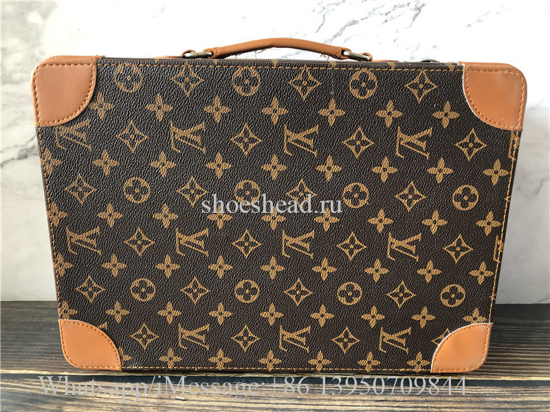Off White x Air Jordan 1 Retro Low Louis Vuitton Brown
