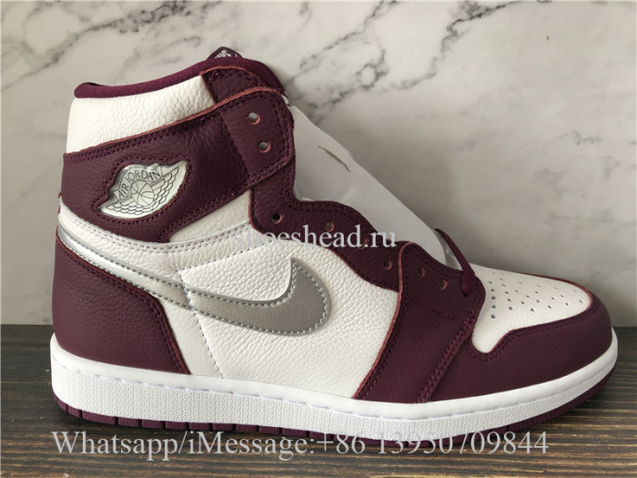 Air Jordan 1 High OG Bordeaux White
