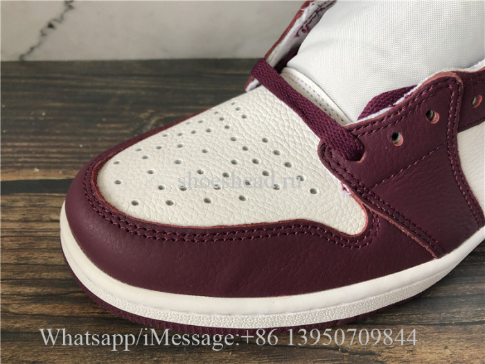 Air Jordan 1 High OG Bordeaux White