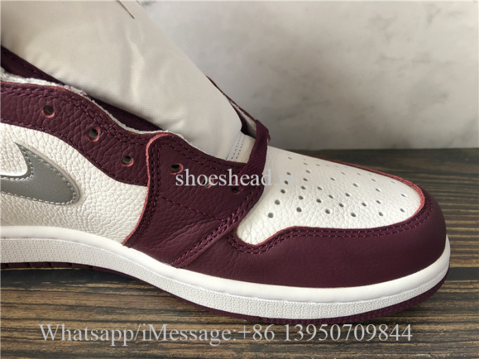 Air Jordan 1 High OG Bordeaux White