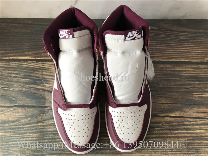 Air Jordan 1 High OG Bordeaux White