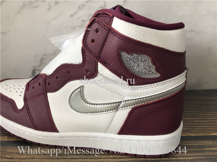 Air Jordan 1 High OG Bordeaux White