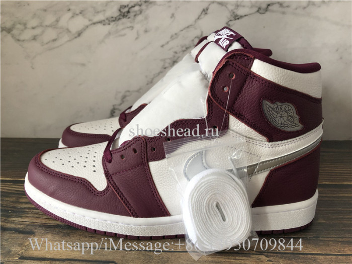 Air Jordan 1 High OG Bordeaux White