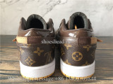 Off White x Air Jordan 1 Retro Low Louis Vuitton Brown