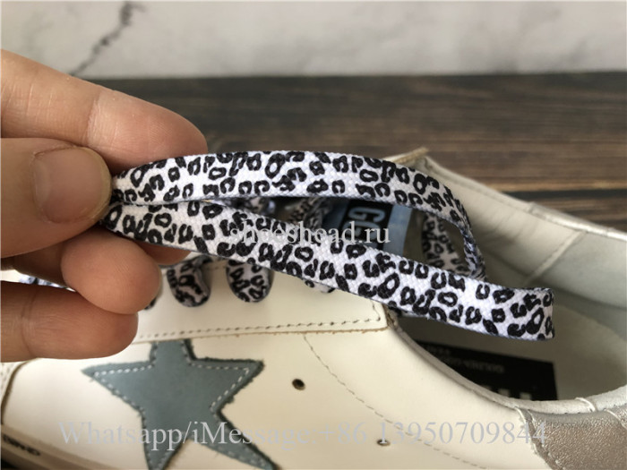 Golden Goose Deluxe Superstar Sneaker Blue White