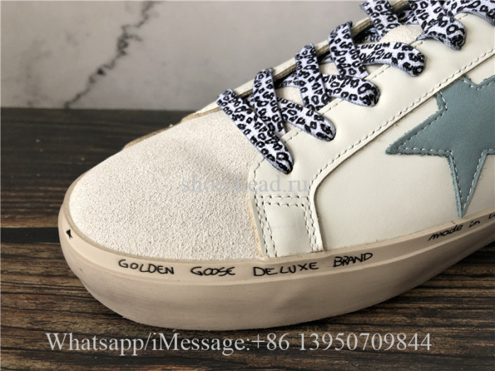 Golden Goose Deluxe Superstar Sneaker Blue White