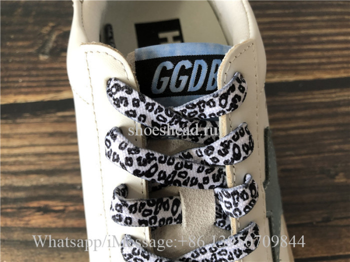 Golden Goose Deluxe Superstar Sneaker Blue White