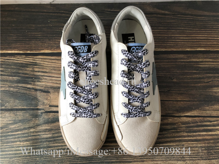Golden Goose Deluxe Superstar Sneaker Blue White