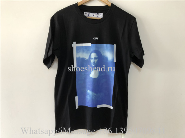 Off-White Black Mona Lisa T-Shirt