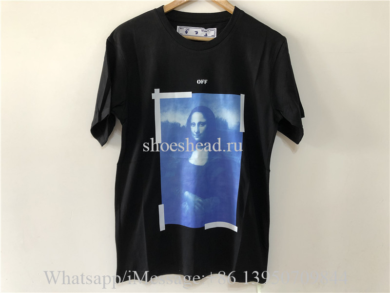 Off-White Black Mona Lisa T-Shirt