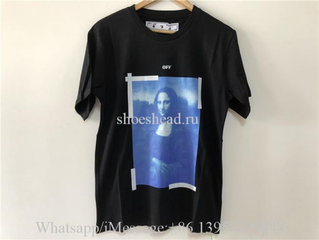 Off-White Black Mona Lisa T-Shirt